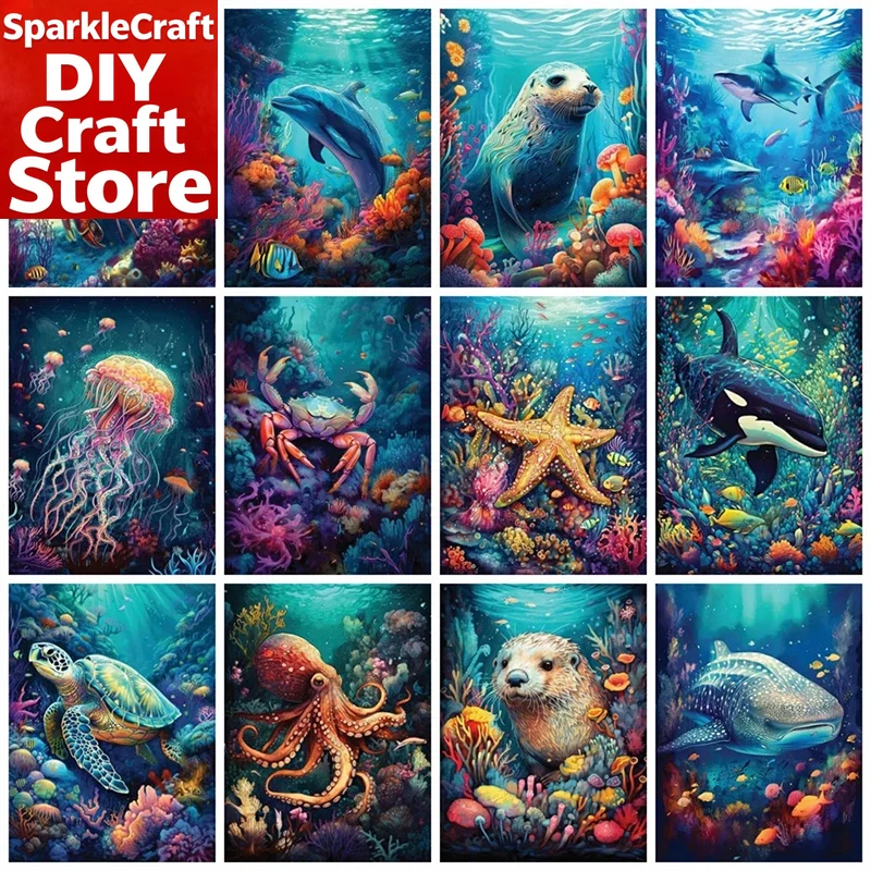 Photo Mosaic Print - Kit de pintura de diamantes redondos
