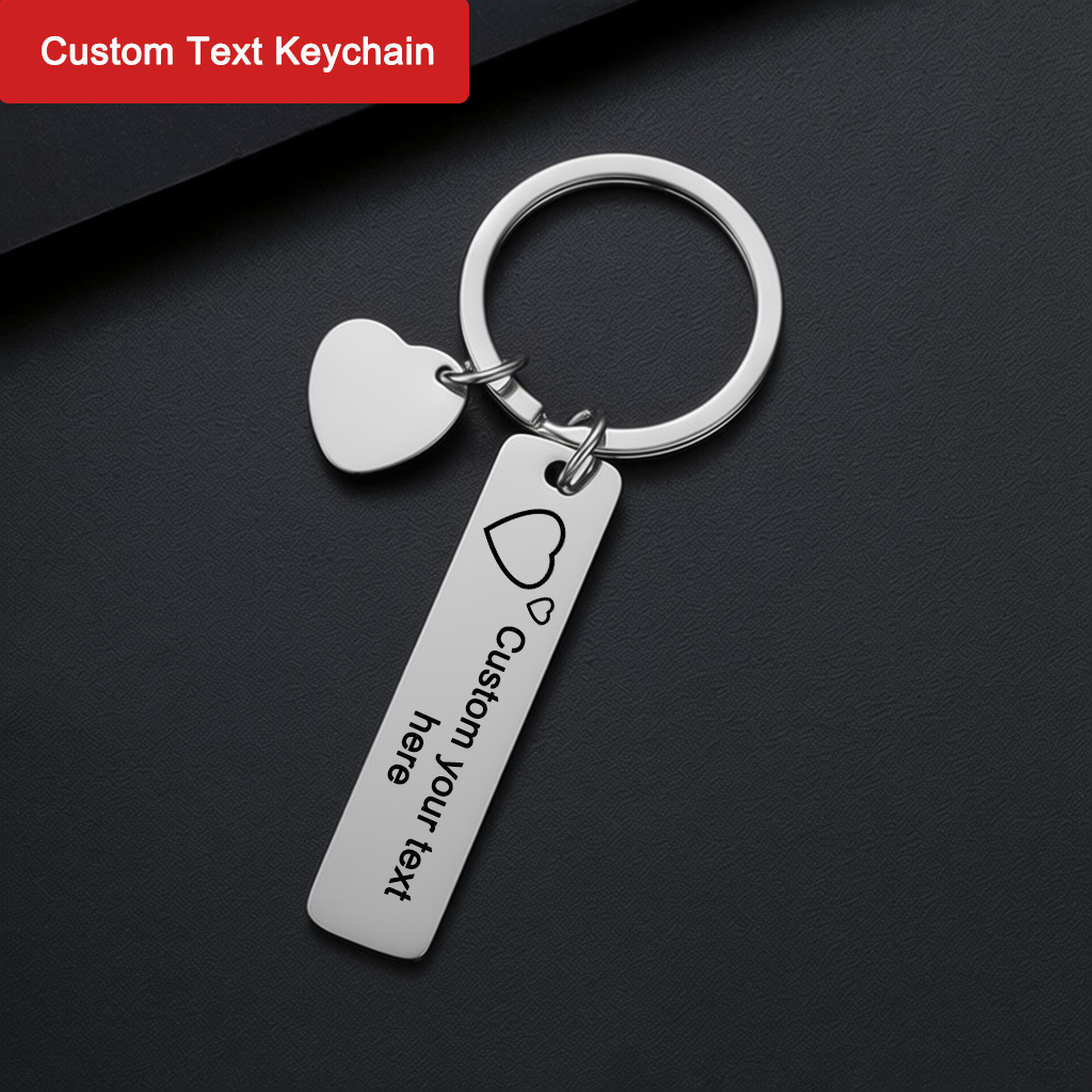 Llavero Personalizado con Text - Initial Ring Custom reseña y precio