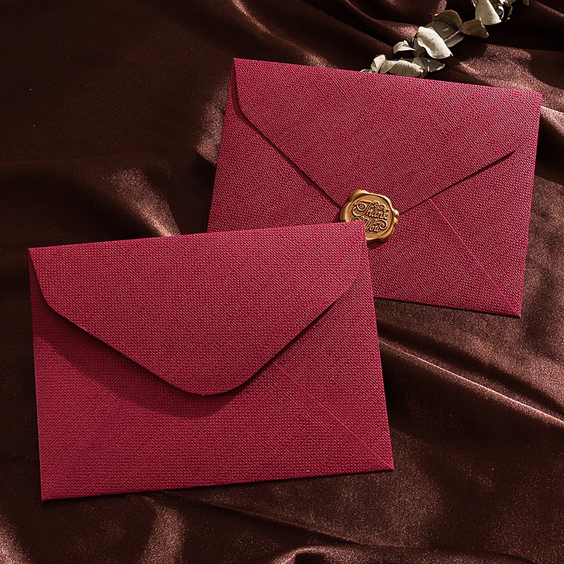 Sobre con patrón de lino Retro - Wax Seal Letter Kit reseña y precio