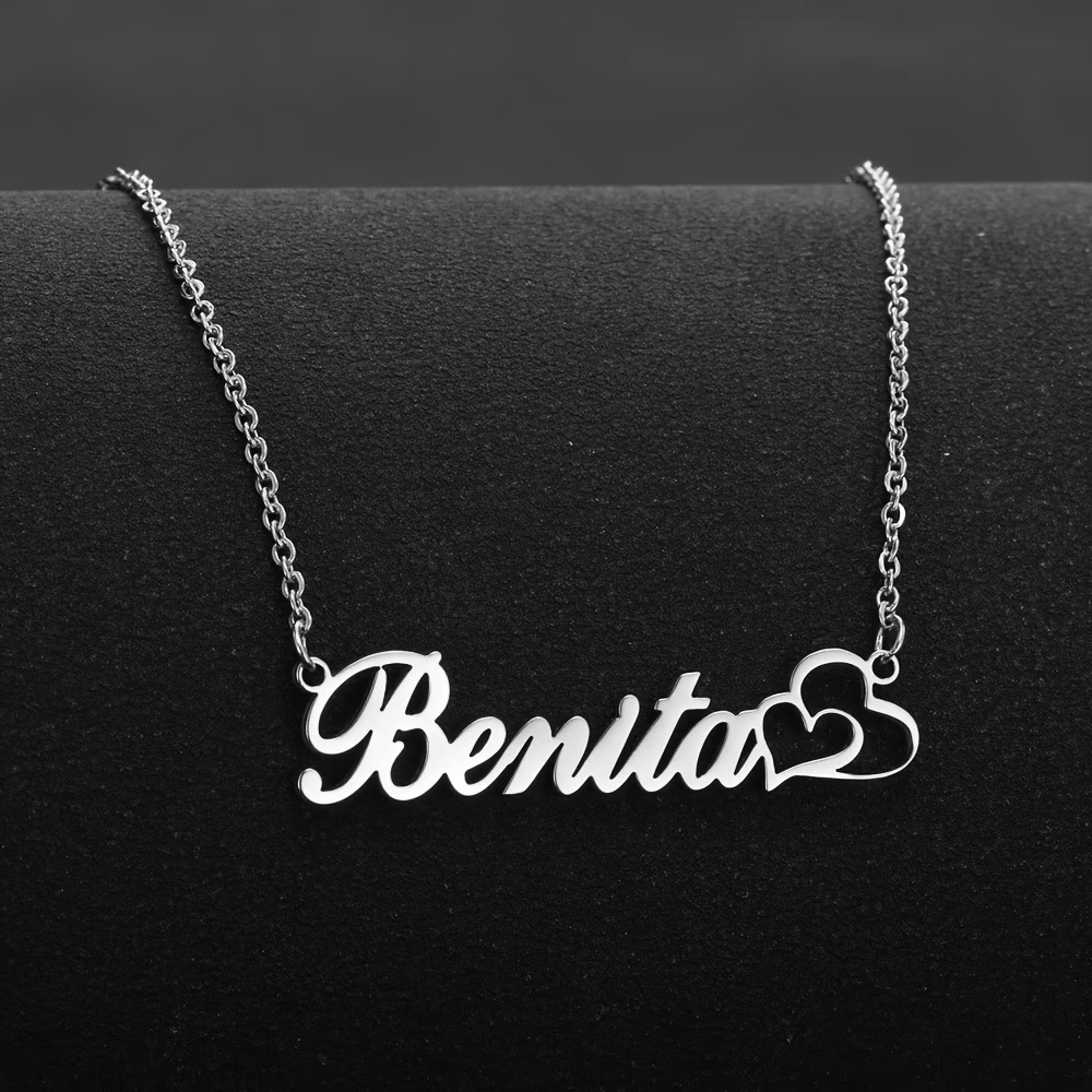 Collar personalizado con doble - Name Necklace Custom reseña y precio