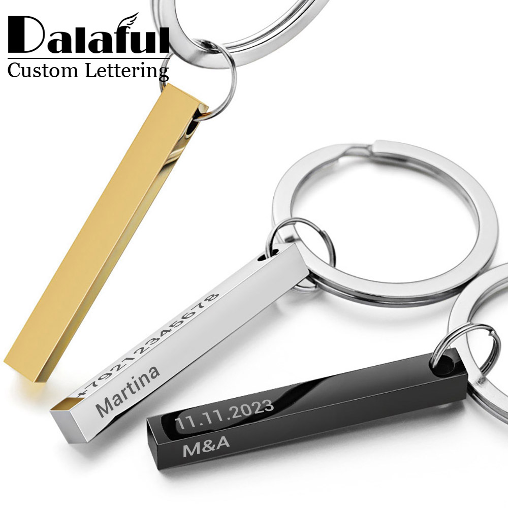 Llaveros personalizados con ba - Initial Ring Custom reseña y precio