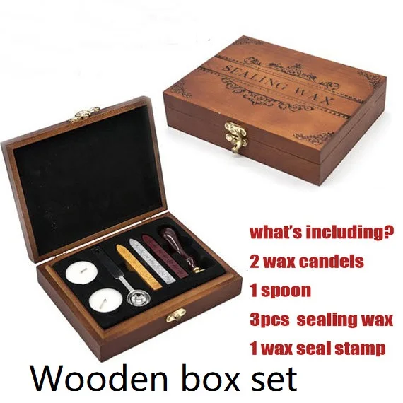 Sello de cera con letras de am - Wax Seal Letter Kit reseña y precio